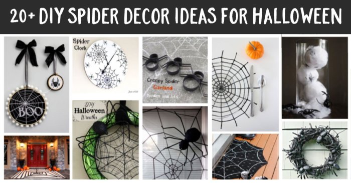 How to make a spider for halloween decoration