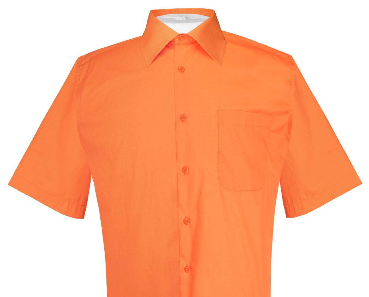 Mens burnt orange dress shirt