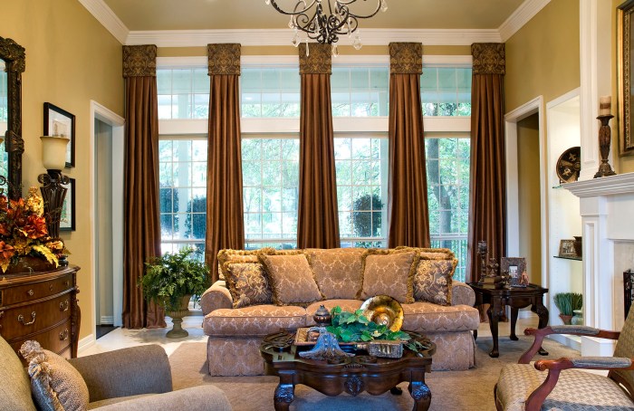 How to decorate around window treatments m