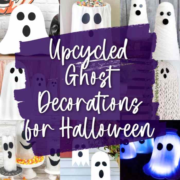 How to make a ghost decoration for halloween