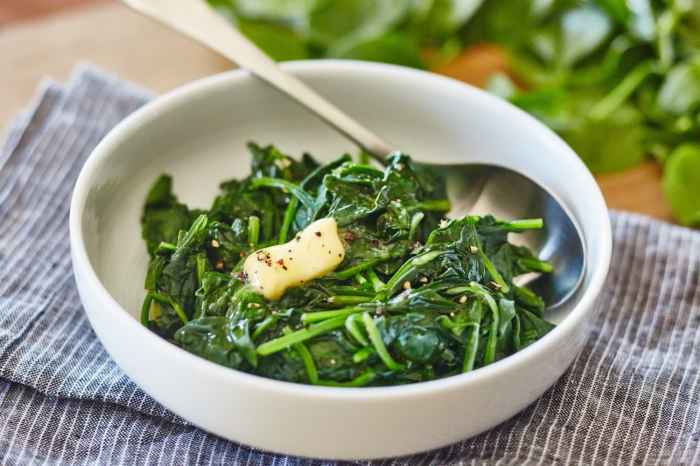 How to cook spinach indian style