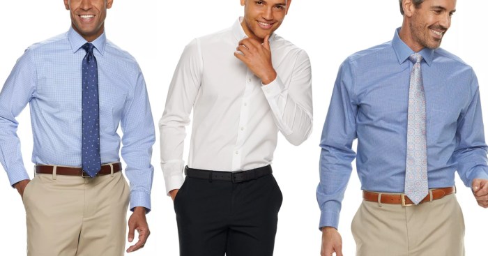 Kohls clearance mens dress shirts