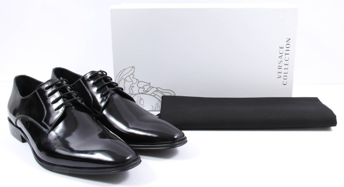 Versace collection men's dress shoes